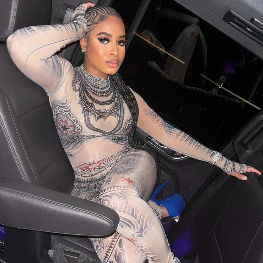 Tatted Jumpsuit