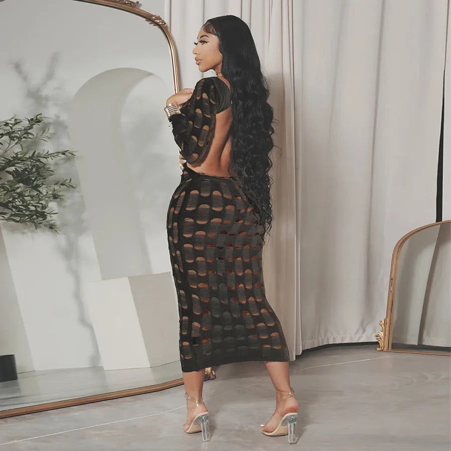 Cut It Out Dress