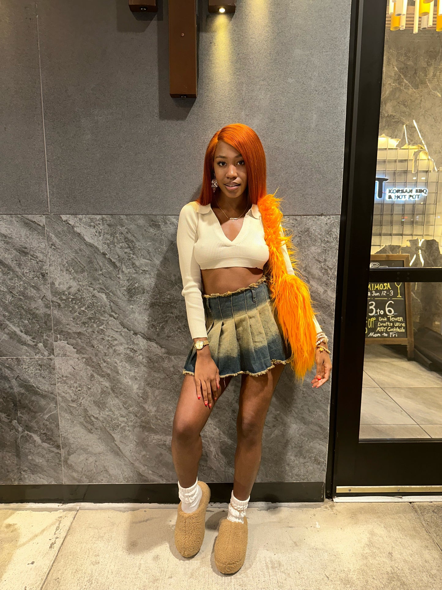 Y2K Wrap Skirt