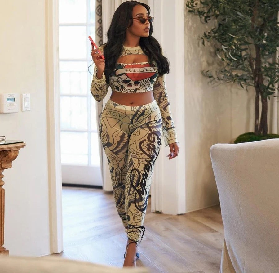 Too Hard 2 Piece Set