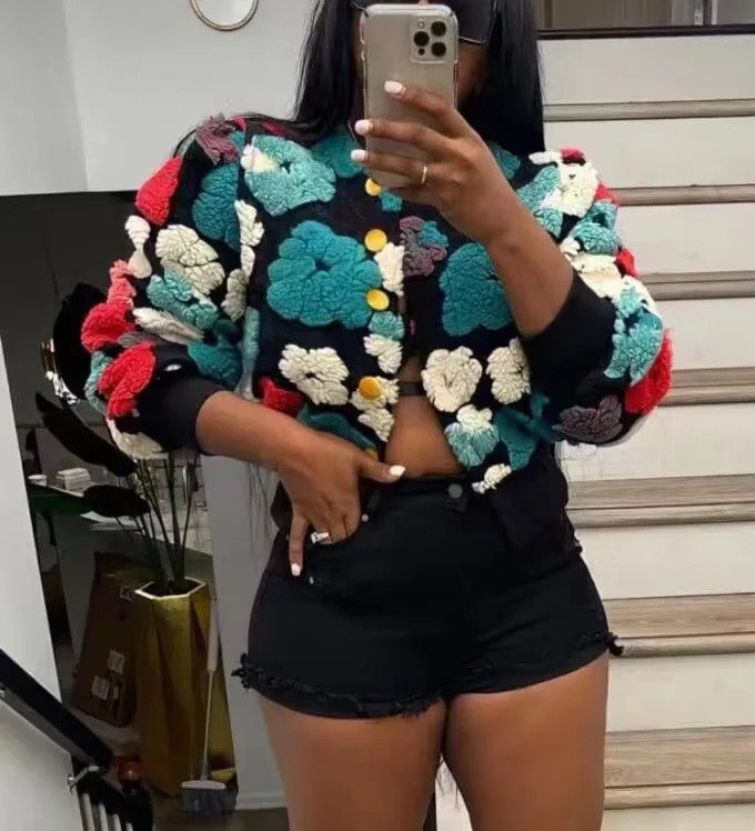 Miss Floral Jacket