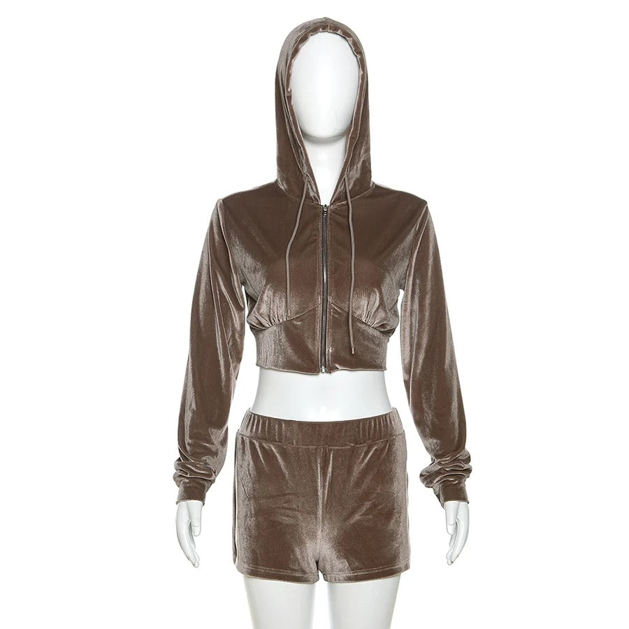 Touch Me Velvet Set