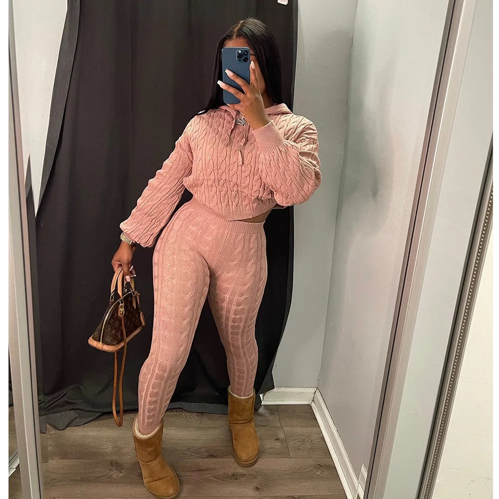 Cozy Girl Knit Set