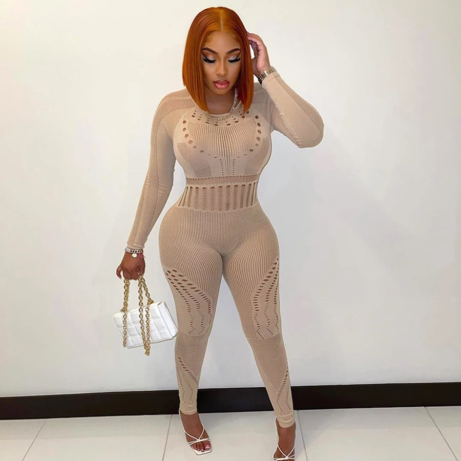 Painted On Jumpsuit
