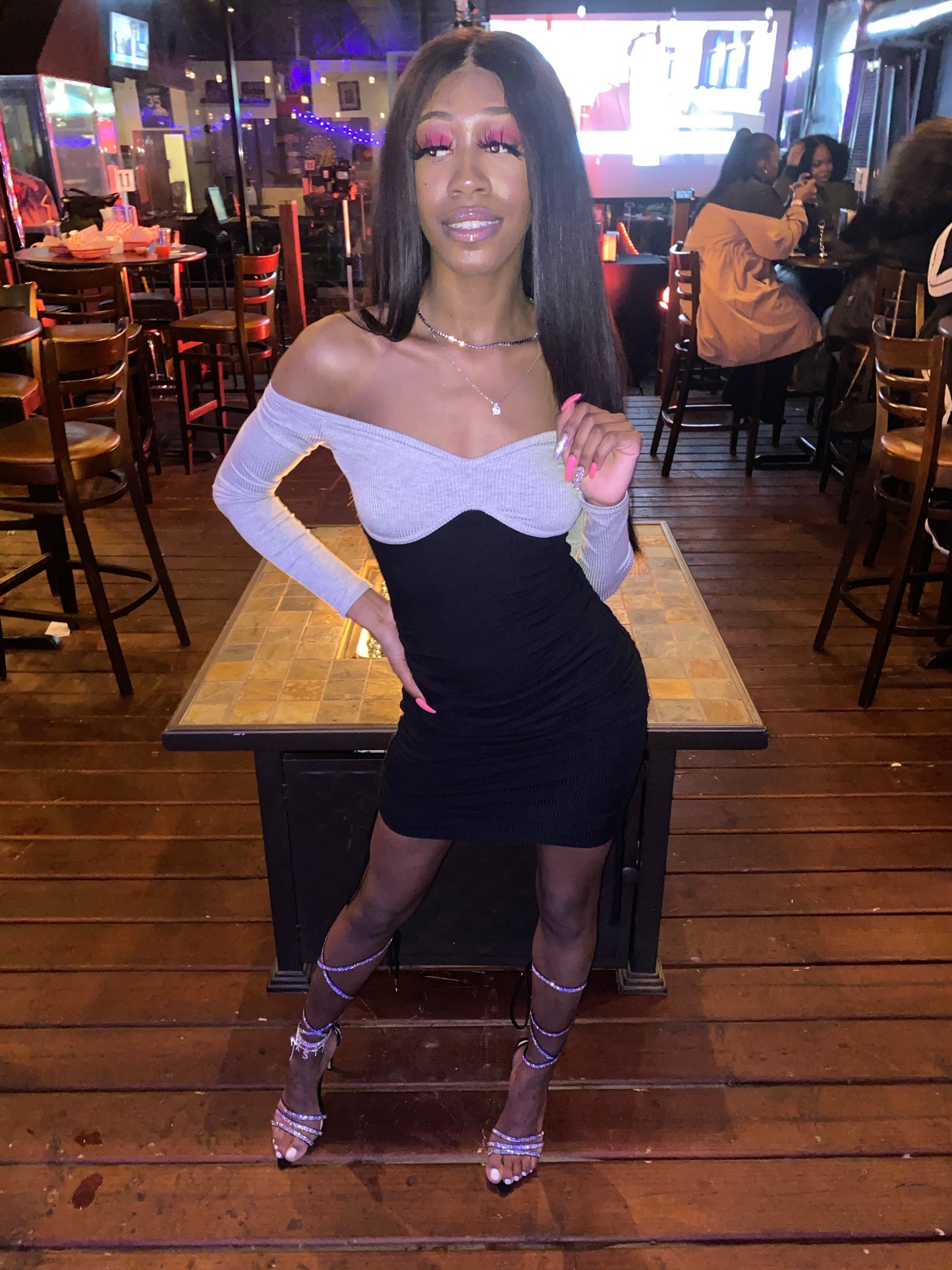 Two Faced Dress (Black)