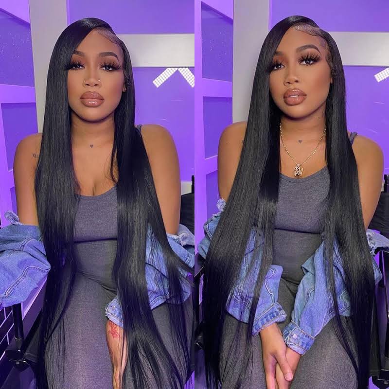 High-Class Straight 3 Bundle + Closure/Frontal Box
