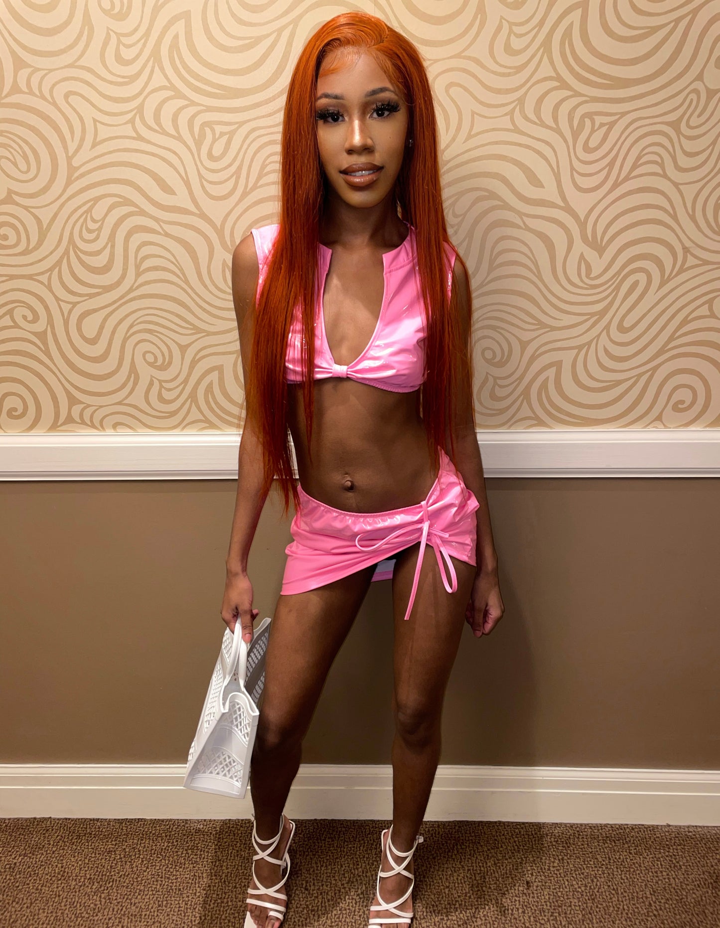 Tongue Tied Set (Pink)