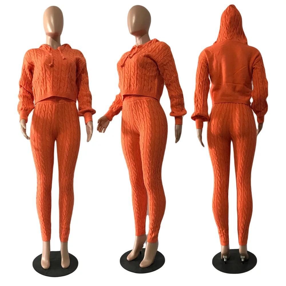 Cozy Girl Knit Set