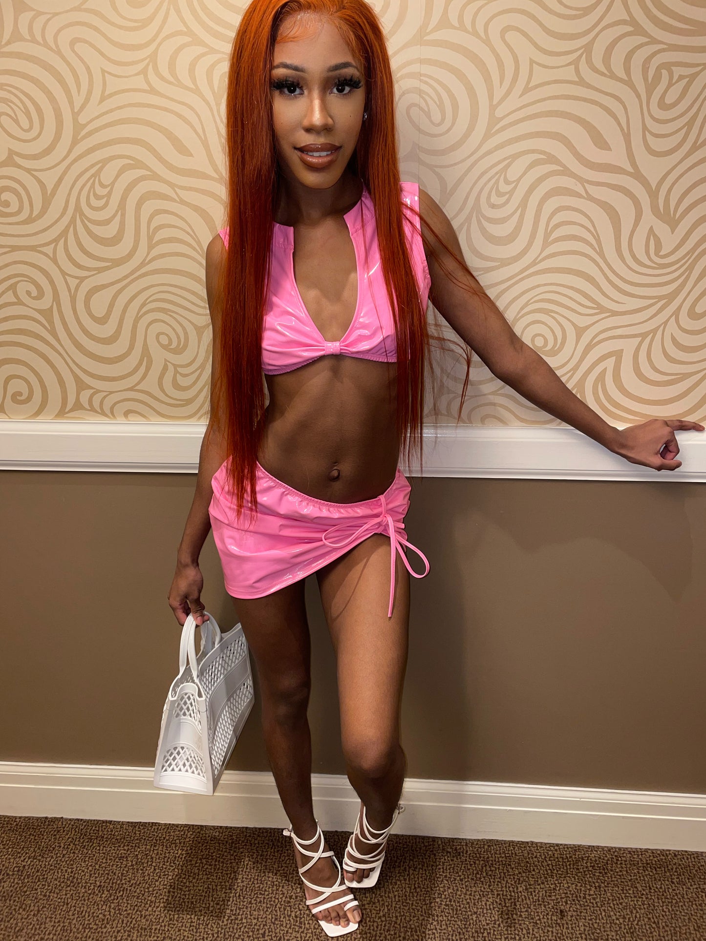 Tongue Tied Set (Pink)