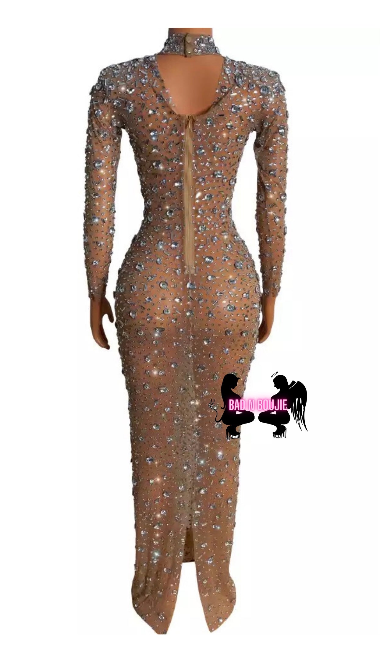 Pristine Crystal Gown