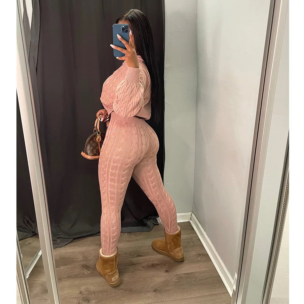 Cozy Girl Knit Set