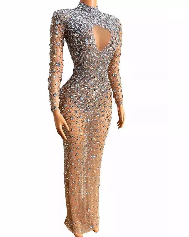 Pristine Crystal Gown