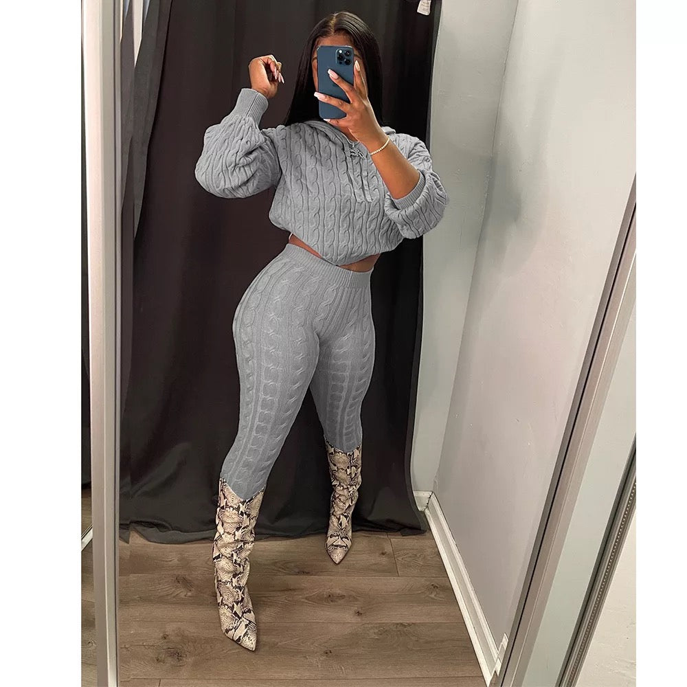 Cozy Girl Knit Set