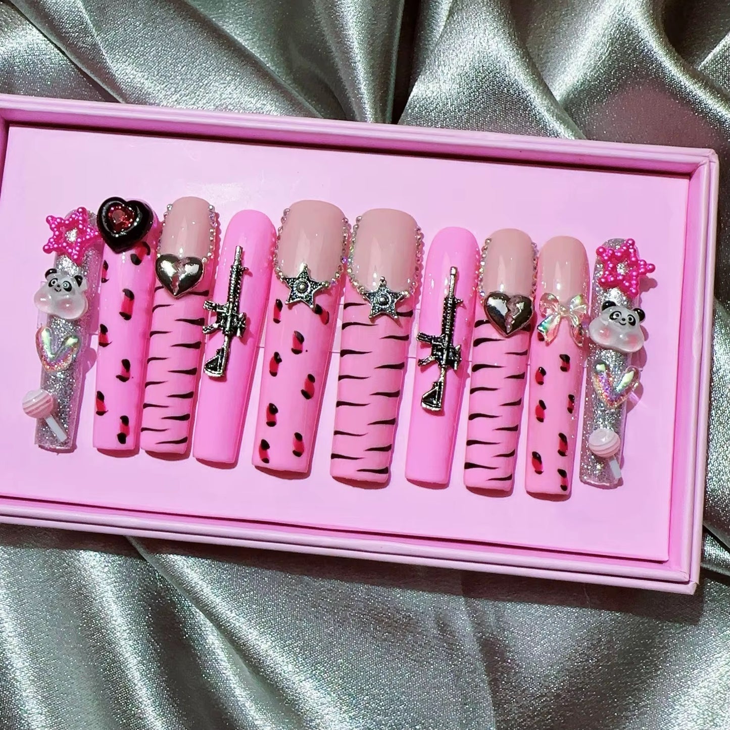 Pink Pride Nail Set