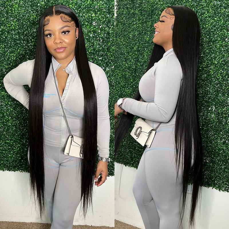 Baddie on a Budget Wigs: Natural Color