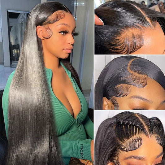High-Class Straight Frontal Wigs