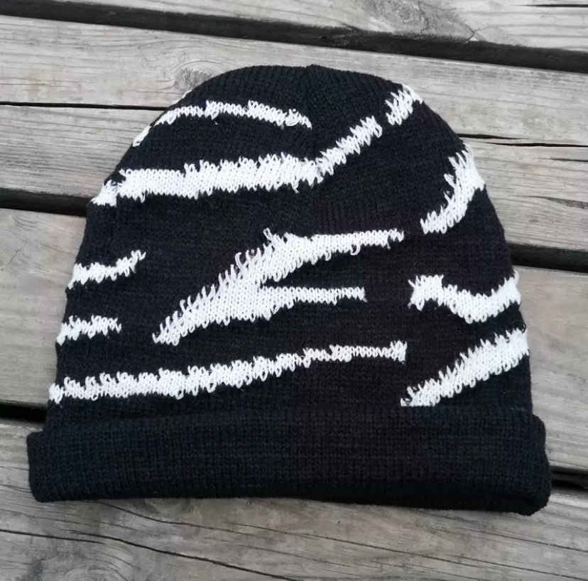 Zebra Beanie Hat