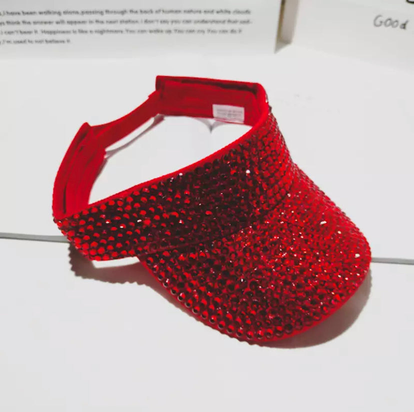 Bling Visor (Red)